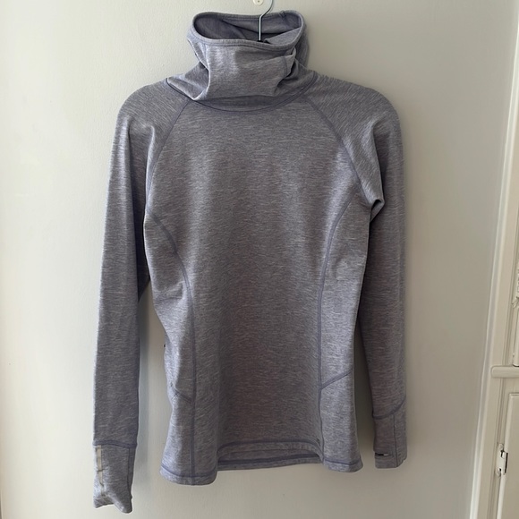 New balance running hooded long sleeve (lavender) - Picture 1 of 5